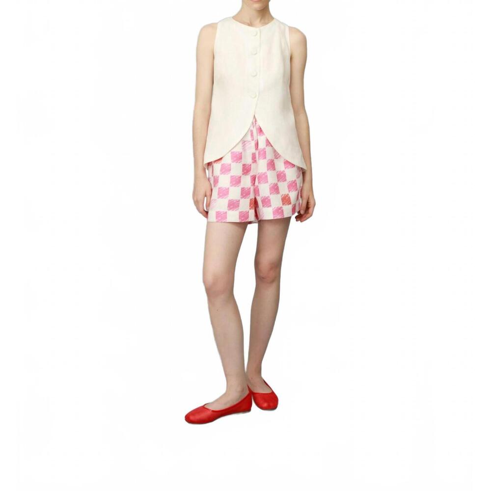 NEW PROJECT ADAMO love-ster vest in ivory